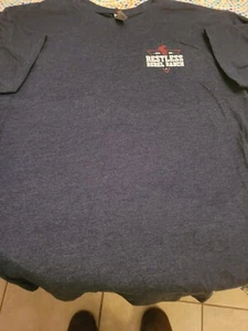 Restless Rebel Ranch T-Shirt - Gray - XL - Be The Man Your Dog Thinks U Are - Picture 1 of 3