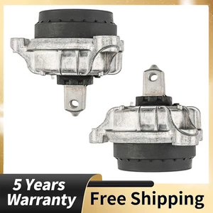 2Pcs Front LH & RH Engine Mount Set For BMW 528i xDrive 2.0L 2012 2013-2016 AWD - Picture 1 of 10