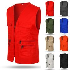 Multi Purpose Outdoor Vest for Men Ideal for Fishing Travel and Photography