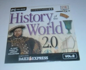 Eyewitness History of the World 2.0 History CD Rom. Very good condition. - Afbeelding 1 van 3