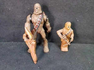 2005 LFL HASBRO STAR WARS CHEWBACCA 85472-R2 And unmarked CHEWBACCA - Picture 1 of 22