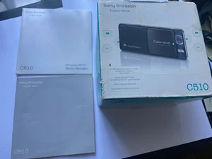 *BOX ONLY* Sony Ericsson C510 Original Box & PC suite Media Manager Software - Bild 1 von 5
