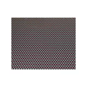 Grill Cloth Fabric 31.5x28"Grid Yellow and Red for Repair Amp Speaker Cabinet - Picture 1 of 3