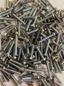 Mixed In The Pack STEEL BA SCREWS BOLTS PAN CHEESE COUNTERSUNK HEAD 200g - Imagen 1 de 24