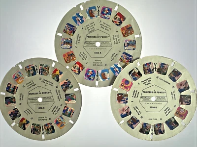 Vintage She-Ra Princess of Power 3D View-Master Set 1985 3 REELS 1050 viewmaster - Image 1 of 4