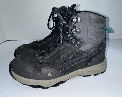 Vasque Kids Breeze AT UltraDry Talla 2 Mid Bota de Senderismo Gris Irrompible Foto 1 de 4