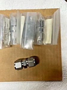 316L  Swagelok Tube Fitting, Union, 1/2 in. Tube OD Part #: 316L-810-6 - Picture 1 of 4