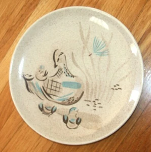 Vintage Red Wing Pottery Bob White quail Dinner Plate 11" PRICED PER PLATE - Picture 1 of 4