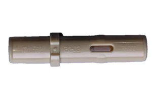 Lego 32556 Tan Technic Pin lang ohne Reibkämme mit Anti-Roll Kerbe - Bild 1 von 3