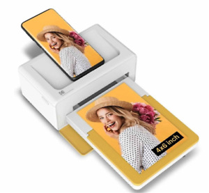 Kodak Dock Plus Instant Photo Printer, 4" x 6" Prints, Model PD460, White