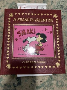Easton Press A Peanut's Valentine by Charles M. Schulz 2003 Burgundy Leather NEW - Picture 1 of 1