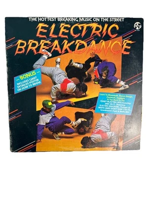 “ELECTRIC BREAKDANCE” VARIOUS ARTISTS LP/Dominion NU 2320 (VG) 1984 (No Poster) - Image 1 of 4