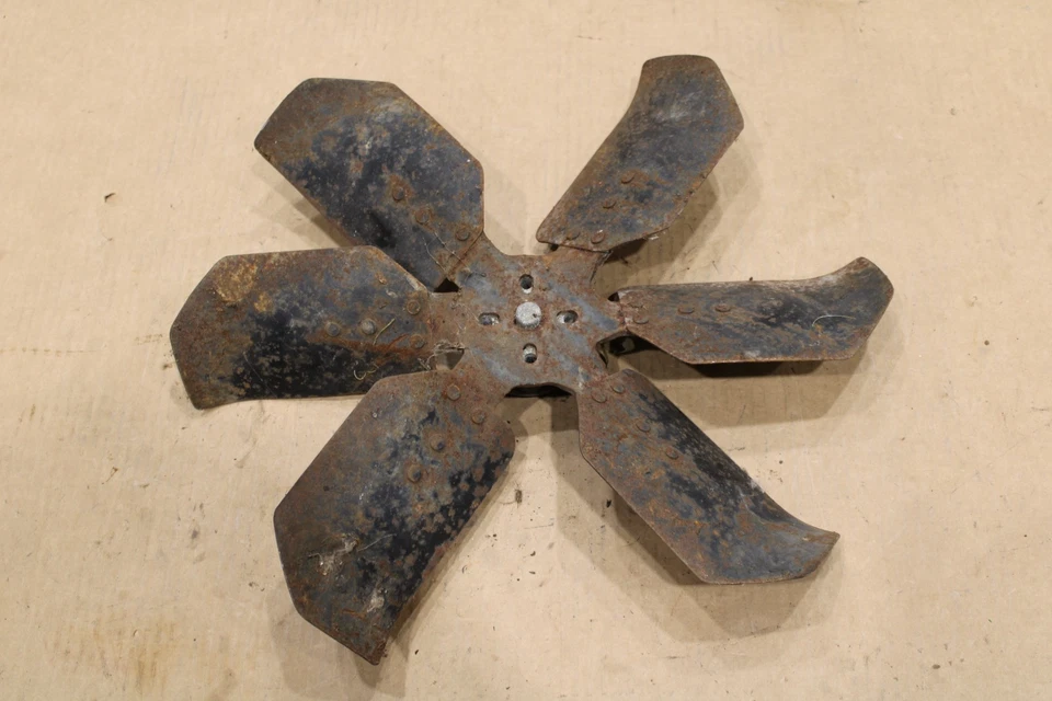 Buick Wildcat 430 1969 motor 6 aspas ventilador de refrigeración sin aire acondicionado 18 pulgadas Foto 1 de 4