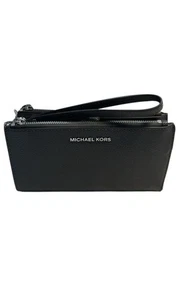 Michael Kors Jet Set Large Leather Wristlet Purse/ Portemonnaie Handytasche UVP 225£ - Bild 1 von 8