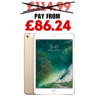 Apple iPad 5th Generation 2017 - 9.7" - Wifi + 4G - 32GB - Gold - PRISTINE A++ - Image 1 of 3