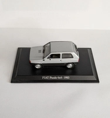 NL* MODELLINO FIAT PANDA 4X4 1983 Scala 1:43 colore argento come da foto - Immagine 1 di 2