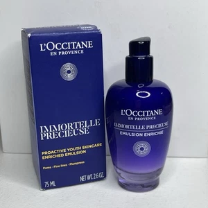 L’Occitane Immortelle Precious Enriched Emulsion 2.6 oz 75ml NEW - Picture 1 of 5