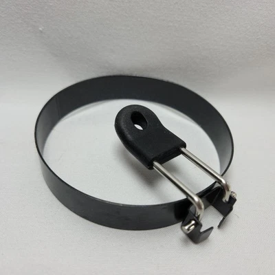 Stainless Steel Egg Ring Silicone Handle Pancake Shaper Cooking 3.5" - Image 1 of 4