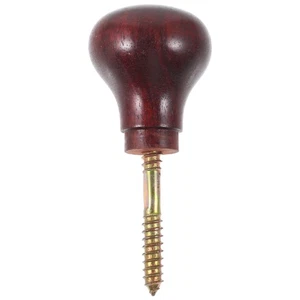 Solid Wood Crutch Accessories Men's Walking Stick Knob Cane Replacement Handle - Picture 1 of 12