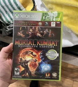 Mortal Kombat Komplete Edition Microsoft Xbox 360 2012 Platinum Hits New Sealed - Picture 1 of 3