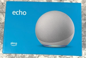 Amazon Echo 4th Gen - Smart Home Hub with Alexa - Glacier - Picture 1 of 5