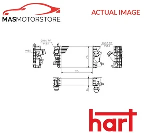 INTERCOOLER RADIADOR HART 636 911 H NUEVO OE REPUESTO - Imagen 1 de 5