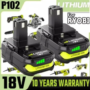 1.5Ah replacement For RYOBI P190 18V Compact Lithium Battery P108 P107 P106 P104 - Picture 1 of 15