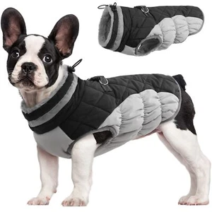 Dog Coat - Warm Winter Jacket with Padded Fleece Reflective Waterproof & Wind... - Picture 1 of 6