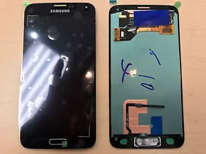 Digitalizador LCD Samsung Galaxy S5 i9600 G900V G900P repuesto azul guijarro (oscuro) - Imagen 1 de 1