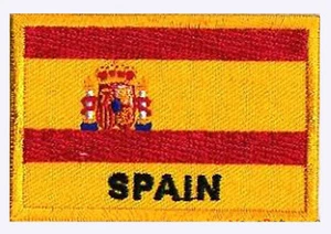Ecusson patche Espagne patch badge drapeau ESPAGNOL 70 x 45 mm Espana brodé - Picture 1 of 6