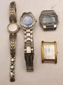 Lot of watches for parts, quartz parts 4pcs - Picture 1 of 13