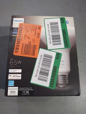Philips Hue White BR30 LED Smart Wireless Flood Light Bulb 65W Equivalent Dimmab - Image 1 of 4