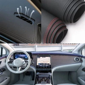 For Benz EQE 2023-24 Leather Non-slip Dash Board Cover Mat Dashboard Carpet 1pcs - Picture 1 of 8