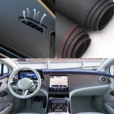 For Benz EQE 2023-24 Leather Non-slip Dash Board Cover Mat Dashboard Carpet 1pcs - Image 1 of 4