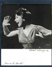 LIBERTAD LAMARQUE STYLISH POSE PORTRAIT 1940s ORIGINAL VINTAGE  PHOTO 1