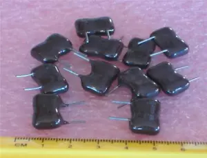 4700pF 500v RADIAL SILVER DIPPED MICA Capacitors ( Qty 5 ) *** NEW *** - Picture 1 of 1