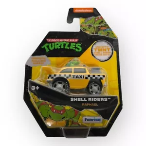 Teenage Mutant Ninja Turtles Raphael Shell Riders Taxi Diecast TNMNT Nickelodeon - Picture 1 of 2