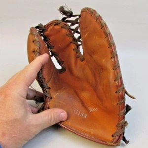 Vintage MacGregor GoldSmith G158 Baseball glove Trapper Professional Model USA - Picture 1 of 11