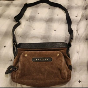 Bolso/cartera de hombro Sundance de gamuza vintage - Imagen 1 de 8