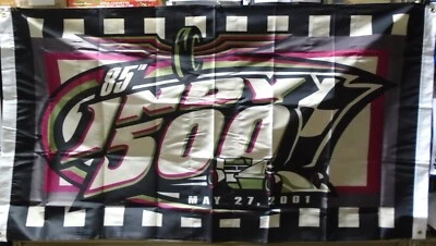 2001 Indianapolis 500 85TH Running Event Collector Flag Banner  - Image 1 of 4