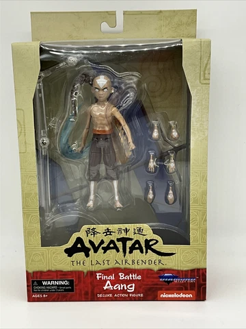 Diamond Select Toys Avatar The Last Airbender Final Battle Aang Action Figure Cover