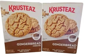Lot of 2 -Krusteaz Gingerbread Cookie/Cake Mix 17.5 oz  -  BB 01/26 - Picture 1 of 3