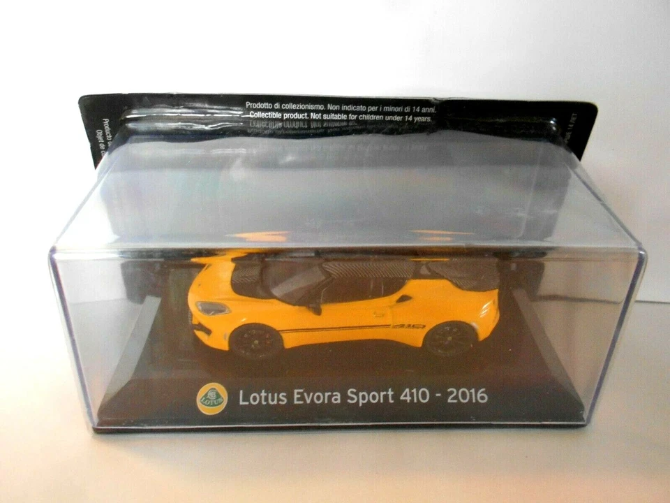 DIE CAST  LOTUS EVORA SPORT 410 - 2016  SUPER CAR SCALA 1/43 - Immagine 1 di 1