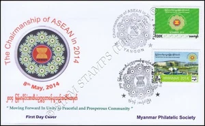 ASEAN Summit Conference, Naypyidaw -FDC(I)-I- - Picture 1 of 1
