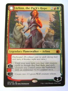 MTG Arlinn, The Pack's Hope 211/277 Mid Midnight Hunt Mythic Near Mint!! - Bild 1 von 2