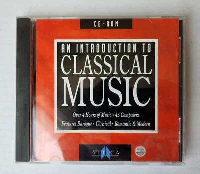 An Introduction to Classical Music - Pre Owned CD ROM. Attica Cybernetics Ltd. - Image 1 of 4