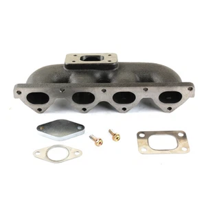 Low Mount Exhaust Manifold with T25 Inlet Fits HONDA Civic D15 D16 Keep AC & PS - Picture 1 of 6