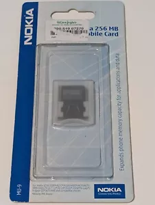 Original MEMORY CARD MMC NOKIA MU-9 256MB - Picture 1 of 2