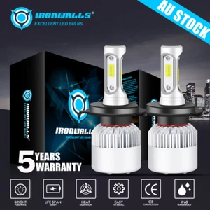 For Mitsubishi Triton MN 2009-2015 Headlight Globes Kit LED High Low Dual beam - Picture 1 of 12