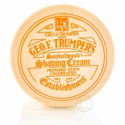Jabonera de afeitar suave de sándalo Geo F Trumper - 200 g - Imagen 1 de 4